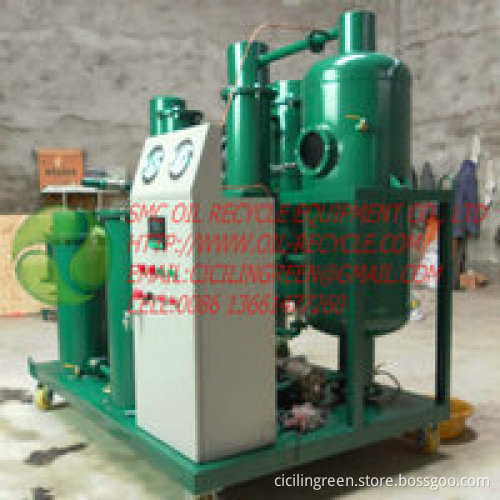 Lubricant oil purifier, lubrication oil purification, lubrication oil recycling plant, lubrication oil regeneration system